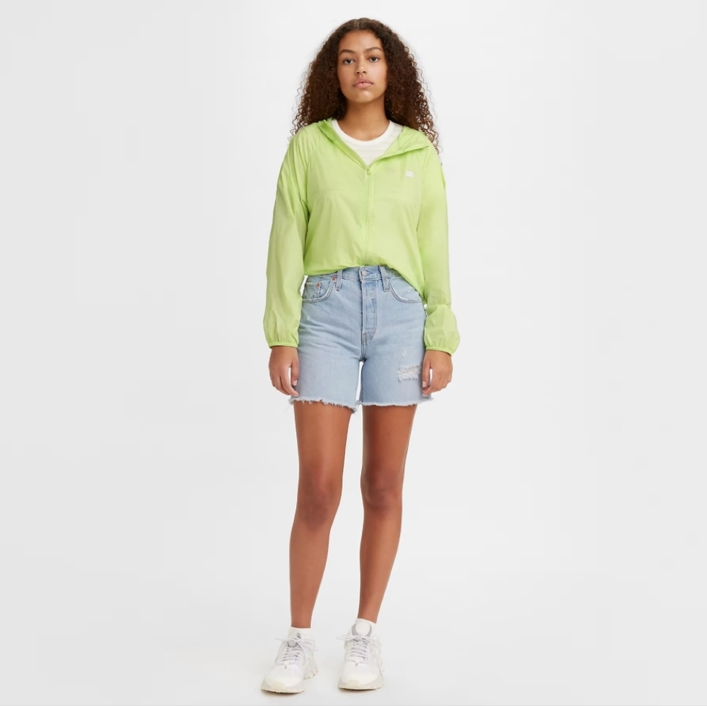 501 Original high rise mid-thigh women's shorts